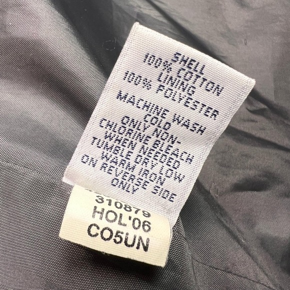 Vtg Y2K GAP Cotton Blazer Sport Coat Jacket Men XL 46R Black Tailored Academia - Picture 13 of 16